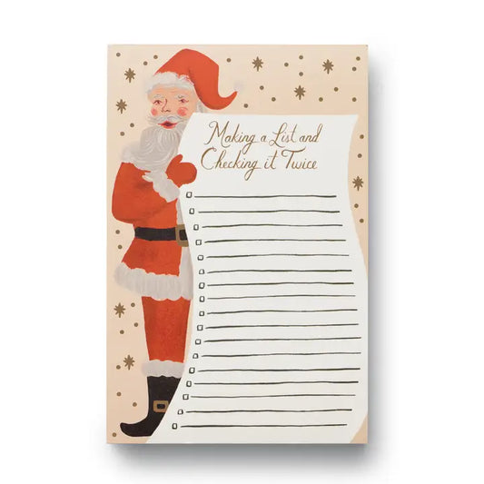 Rifle Paper Co. Santa's List Notepad