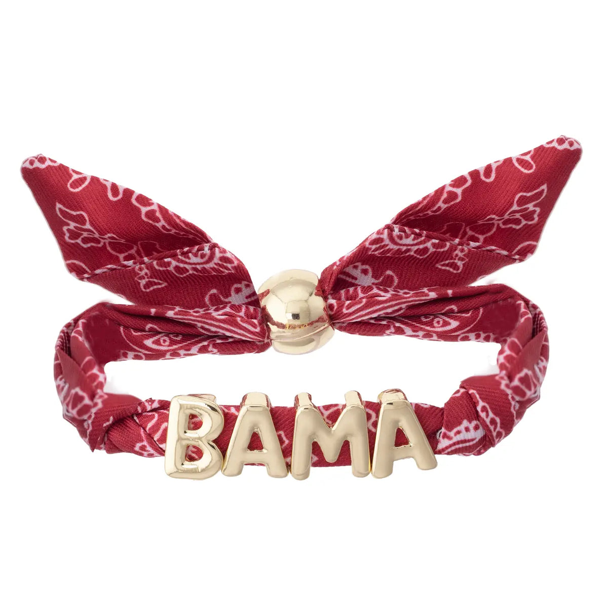 Canvas Style Alabama Crimson Tide Bandana Slider Bracelet