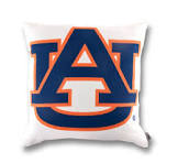 Campus Hammocks Auburn Tigers Logo Throw Pillow