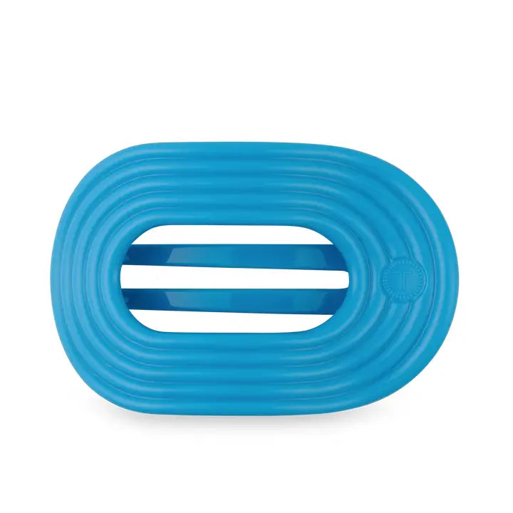 Teleties Flat Round Hair Clip | Large | Miami Vice