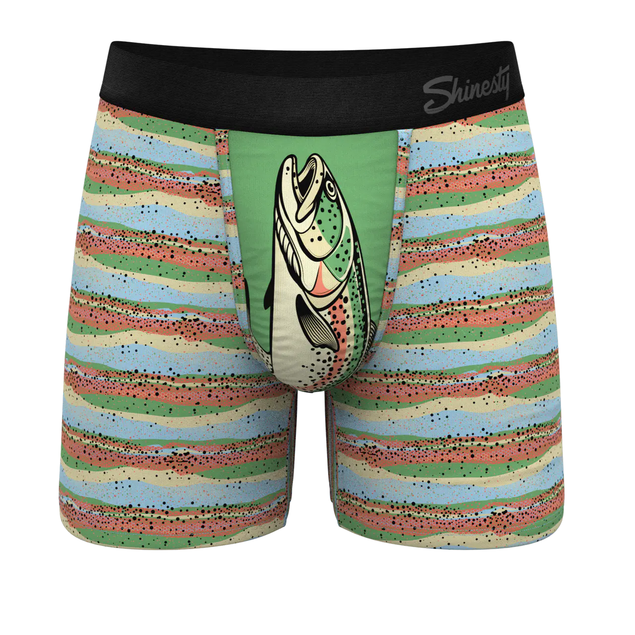 Shinesty The Trout Of The Blue Trout Skin Ball Hammock® Pouch Underwear