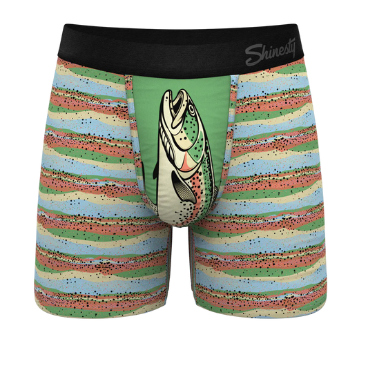 Shinesty The Trout Of The Blue Trout Skin Ball Hammock® Pouch Underwear