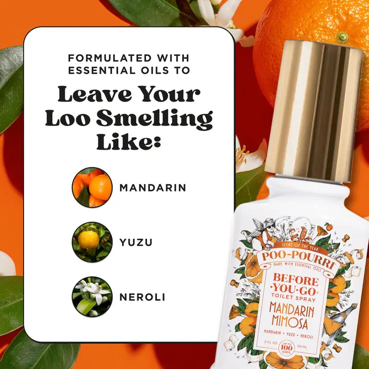 Poo~Pourri Mandarin Mimosa 2oz