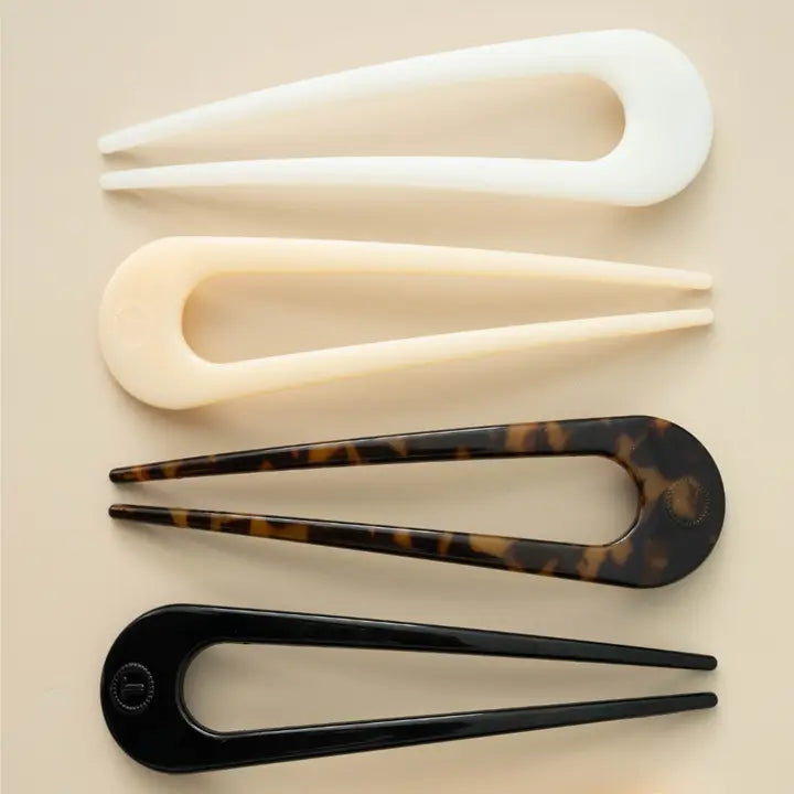 Teleties French Hair Pin Tortoise