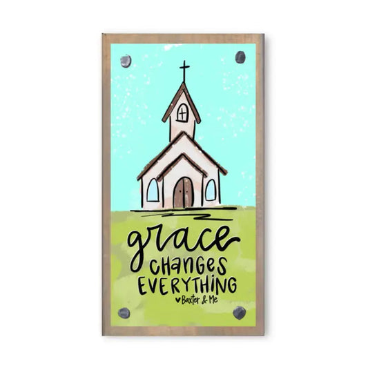 Baxter & Me Grace Changes Everything Driftwood Happy Block