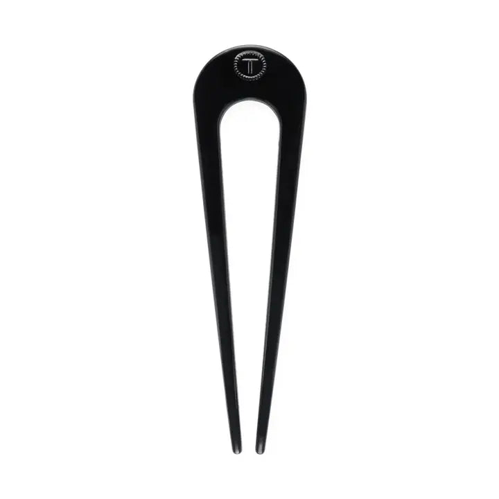 Teleties French Hair Pin Jet Black