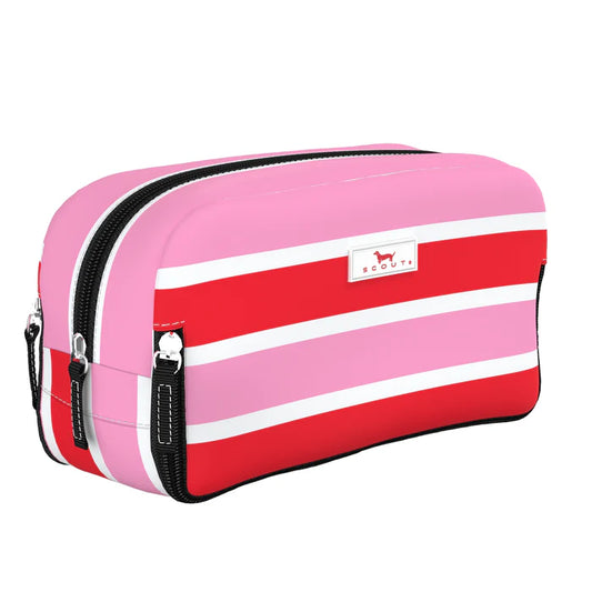 SCOUT 3-WAY TOILETRY BAG-CANDY STRIPER