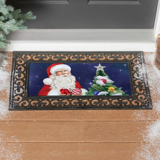 Evergreen Enterprises Traditional Santa Sassafras Switch Mat
