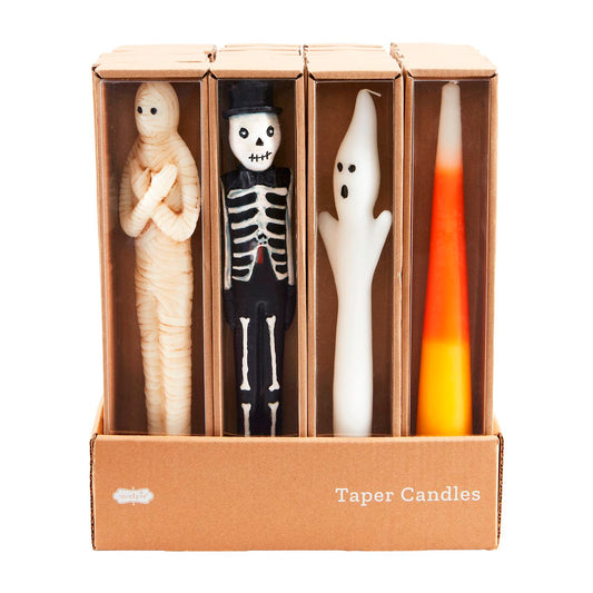 MUD PIE HALLOWEEN TAPER CANDLES