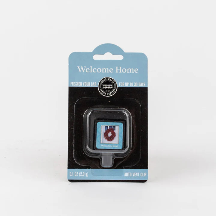 Bridgewater Candle Company Auto Vent Clip-Welcome Home