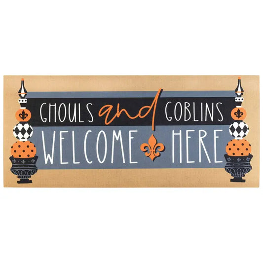 Dicksons Doormat Insert Welcome Ghouls and Goblin