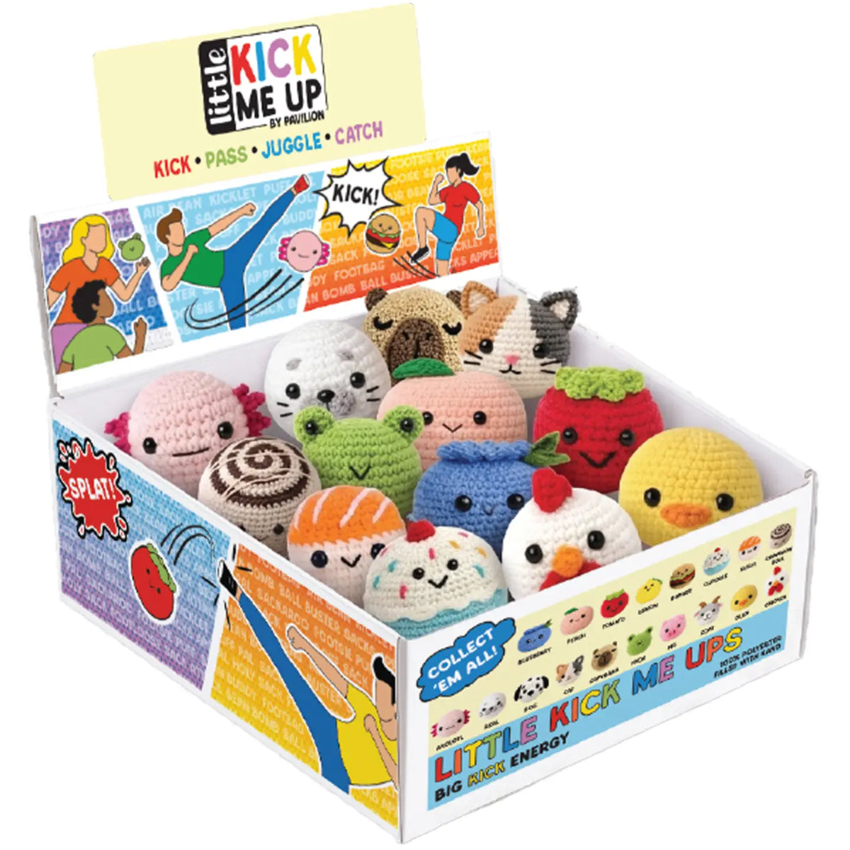 Little Kick Me Up - Crochet Footbags
