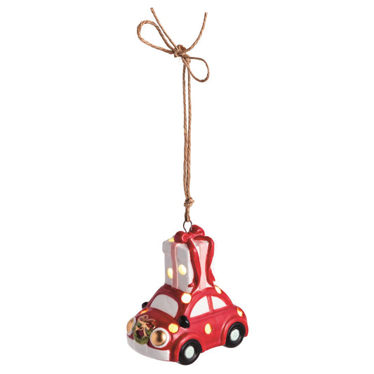 Mud Pie Christmas Car Light-Up Ornament