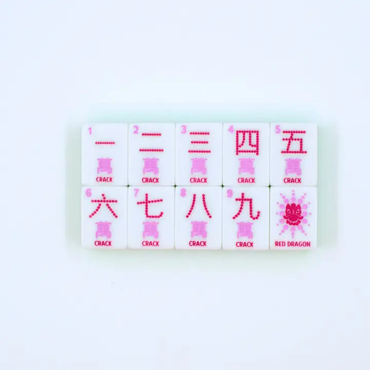My Fair Mahjong Crystal Confetti Lemon-Lime | Mahjong with A Sprinkle of Color and Joy