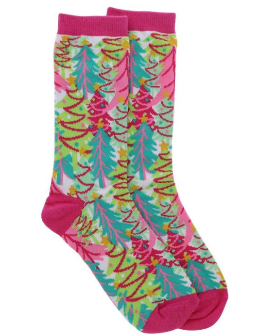 Jane Marie Tree-Mendous Cheer Tall Sock