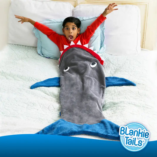 Balnkie Tails Shark Blanket