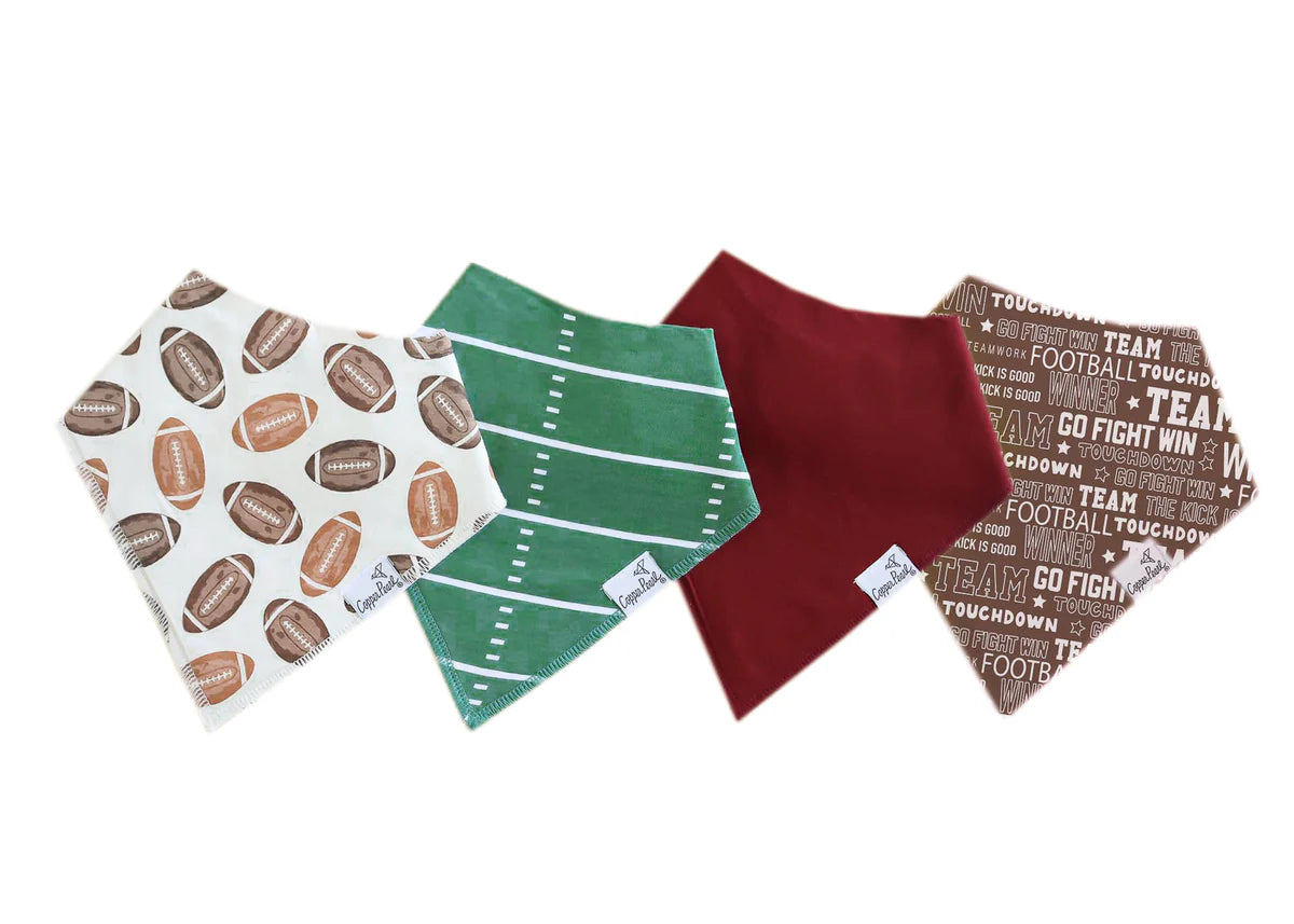 Copper Pearl Blitz Baby Bandana Bibs