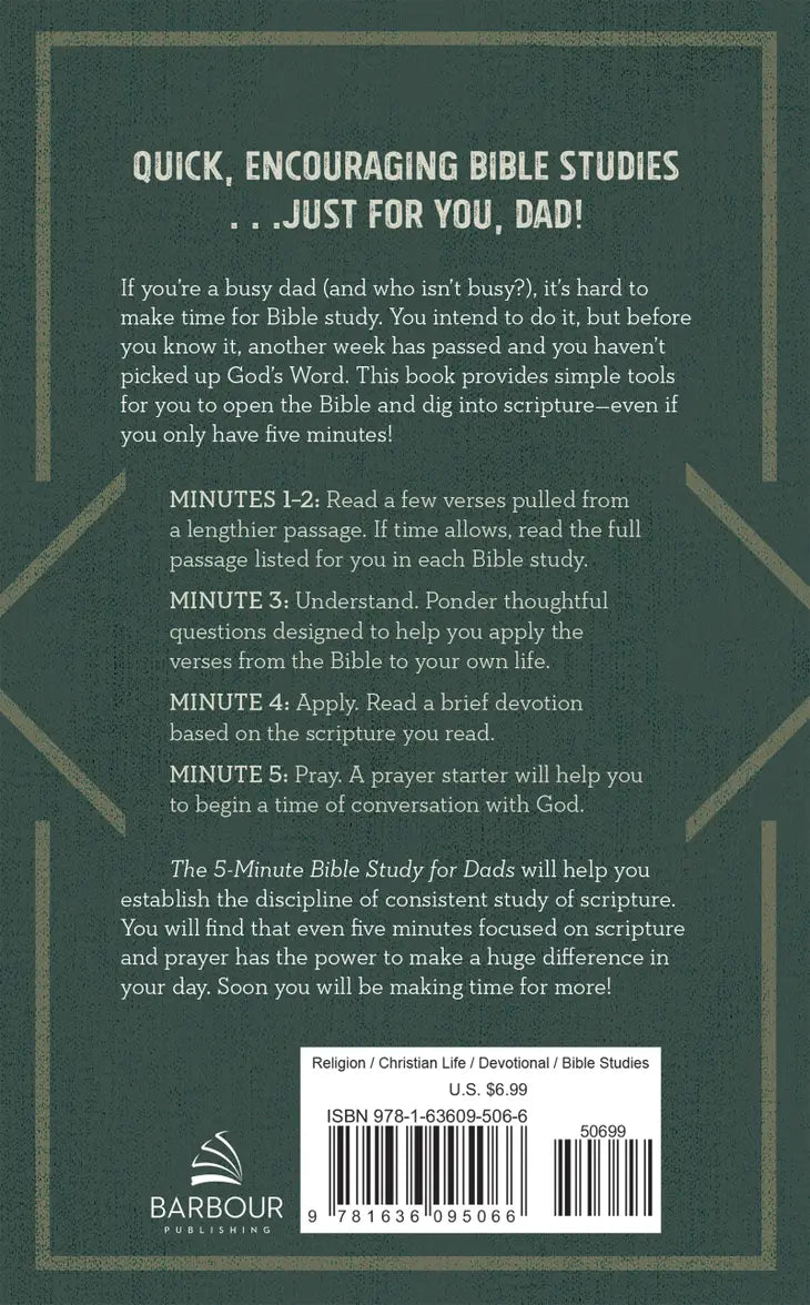 The 5-Minute Bible Study For Dads