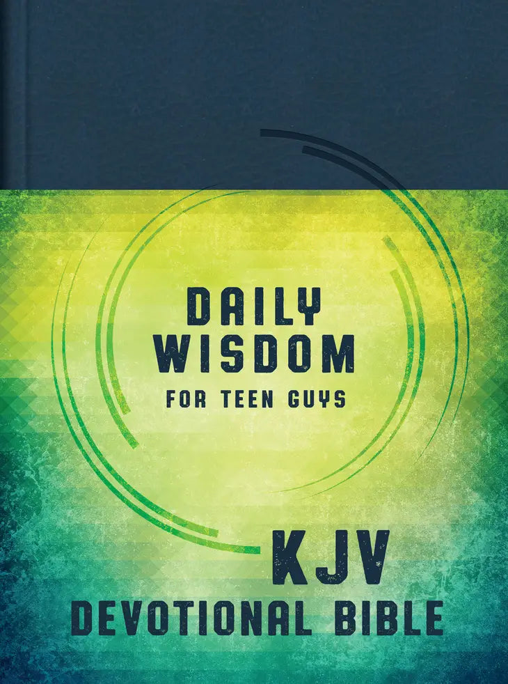 Daily Wisdom For Teen Guys KJV Devotional Bible