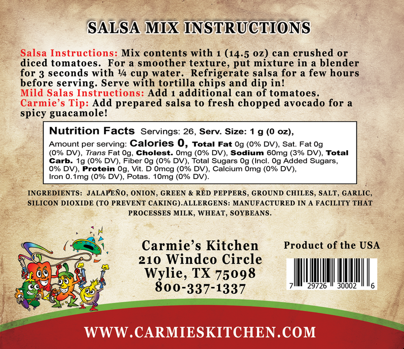 WILD WEST SALSA-CARMIE'S KITCHEN