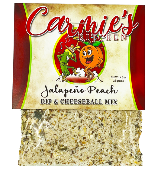 JALAPENO PEACH DIP MIX-CARMIE'S KITCHEN