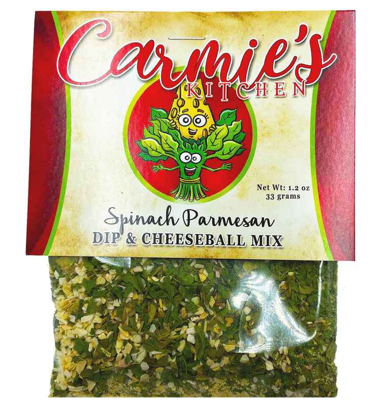 SPINACH PARMESAN DIP MIX-CARMIE'S KITCHEN