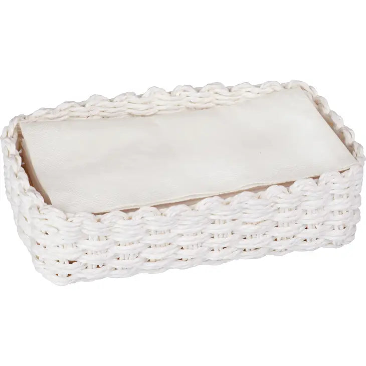 Guest Towel Paper Woven Caddy