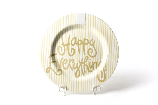 Happy Everything! Neutral Skinny Stripe Big Platter