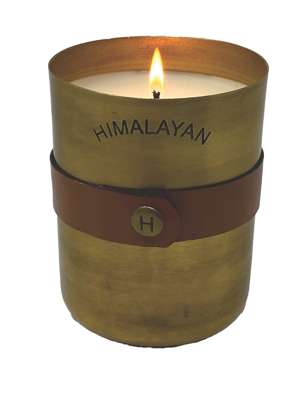 Himalayan Signature Brass Patina Handmade Candle