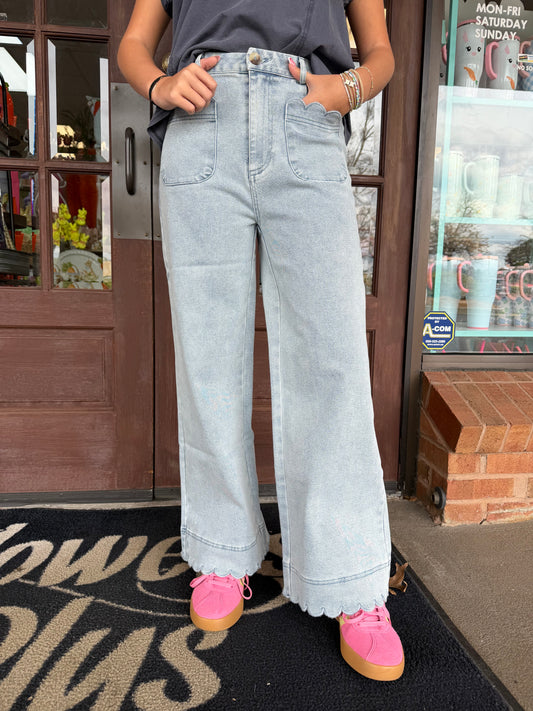 Entro Lt. Blue Denim Jeans