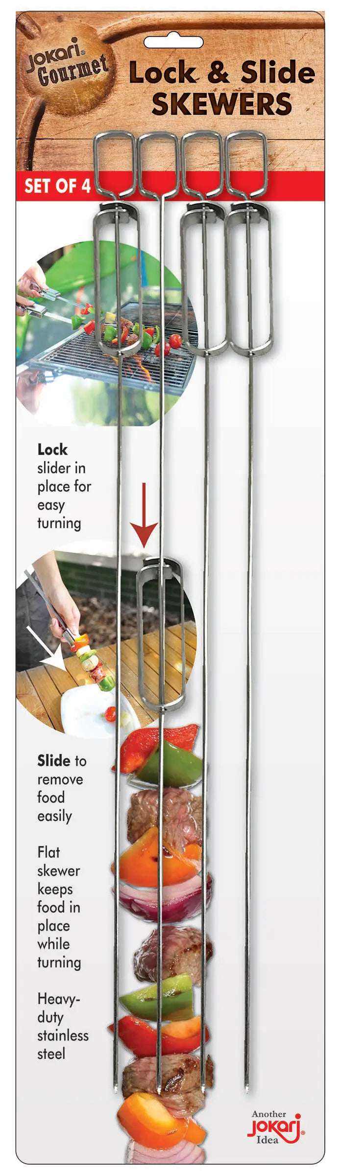 Lock & Slide Skewers