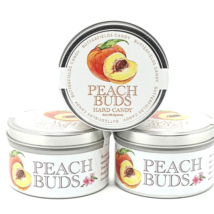 Peach Buds Hard Candy