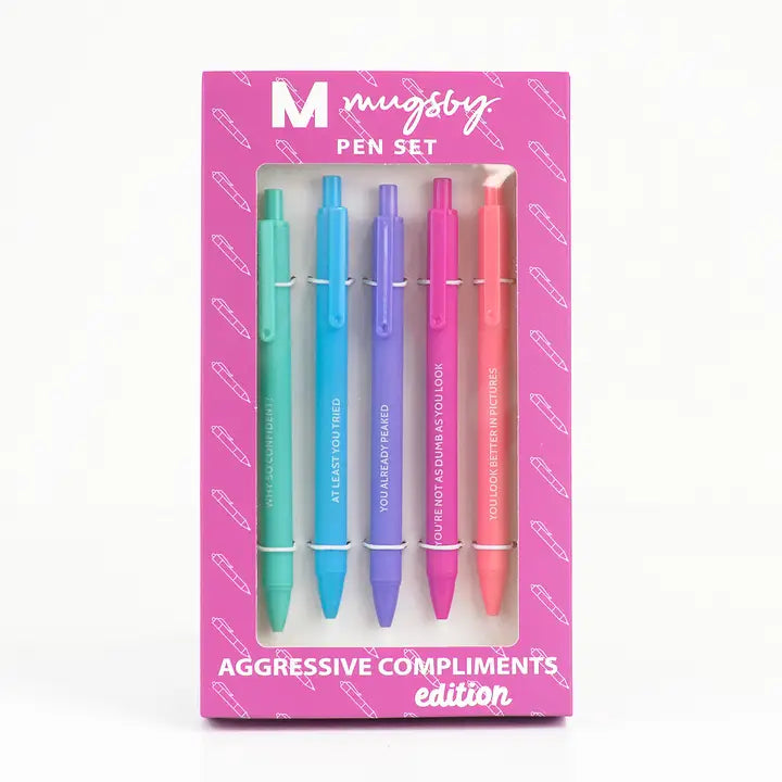 Mugsby Compliments Pen Set Edition