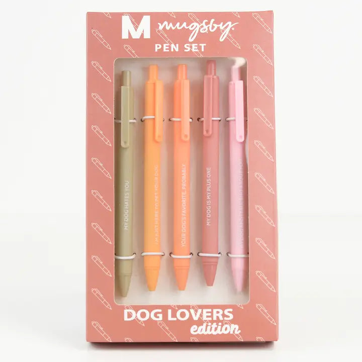 Mugsby Dog Lover Pen Set Edition