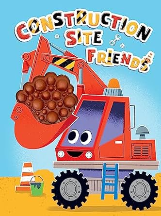 Construction Site Friends Book