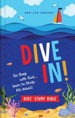 NLV Dive In! Kids' Study Bible--hardcover