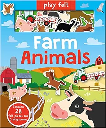 Play Felt Farm Animals (Soft Felt Play Books)