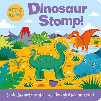 Dinosaur Stomp! (Push and Play) Book