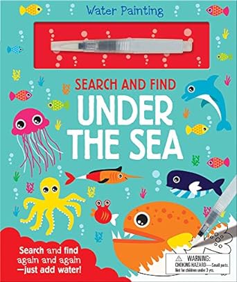 Water Painting Search and Find Under the Sea
