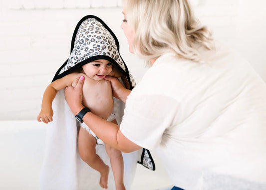 Copper Pearl Hooded Towel for Baby/Toddler