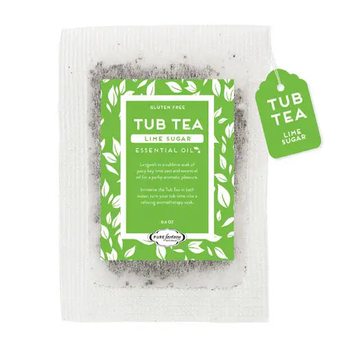 Pure Factory Naturals Tub Tea .6 oz. - Lime Sugar