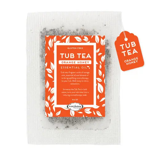 Pure Factory Naturals Tub Tea .6 oz. - Orange Honey