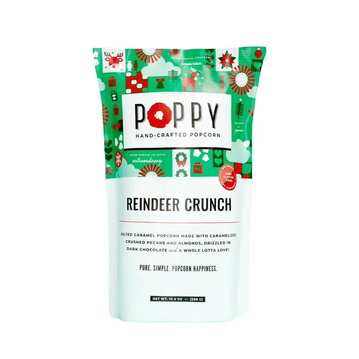 Poppy Reindeer Crunch Popcorn