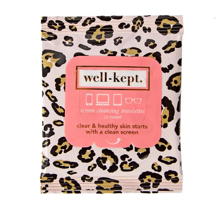 Well-Kept Screen Cleaning Wipes Pkg/15