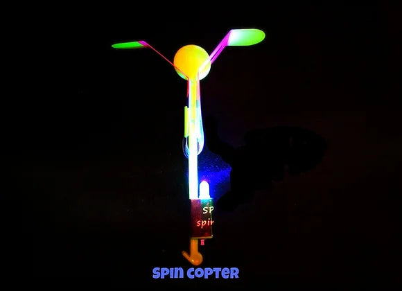 Single Spin Copter with Lightning Launcher