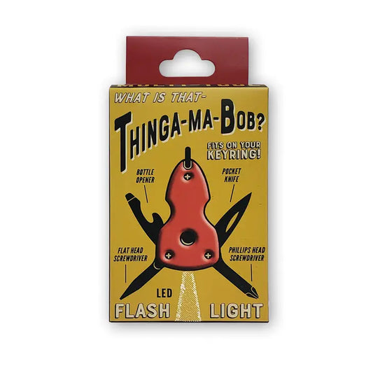 Trixie & Milo Thinga-Ma-Bob Flash Light, Multi-Tool For Your Key Ring