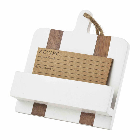 Mud Pie Recipe Card Easel Holder