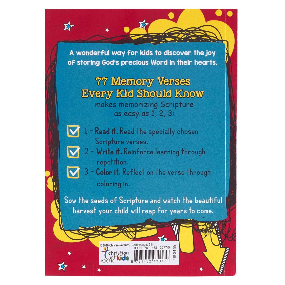 77 Memory Verses Every Kid Should Know Book