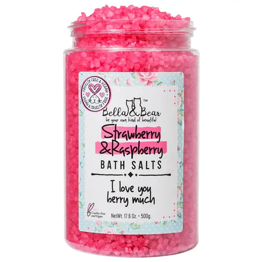 Bella Bear Strawberry & Raspberry Bath Salts